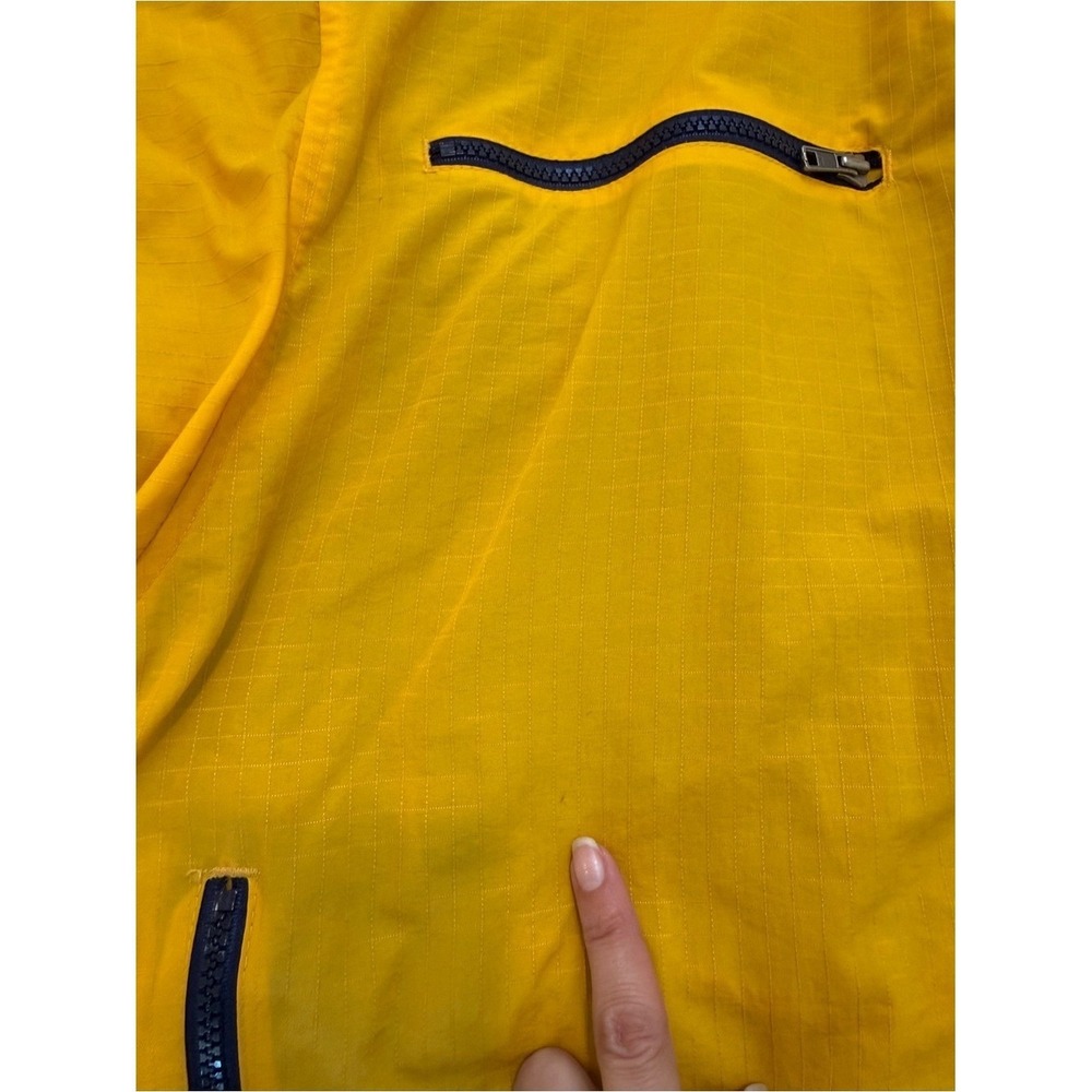 Dunbrooke Sport Glacier Bay Jacket Yellow Ripstop Fleece Vintage Y2K - Large - Picture 8 of 15